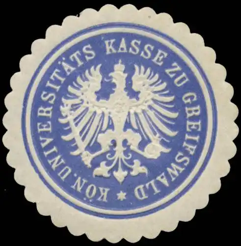 K. UniversitÃ¤tskasse zu Greifswald