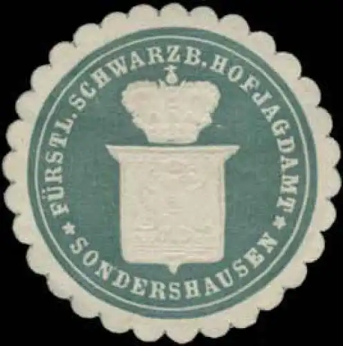F. Schwarzb. Hofjagdamt Sondershausen (Jagd)