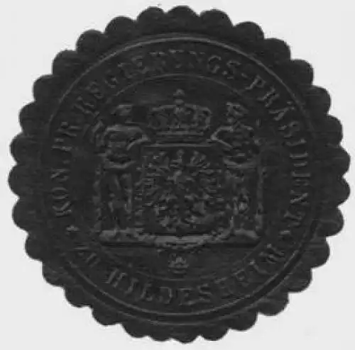 K. Regierungs-Rräsident Hildesheim