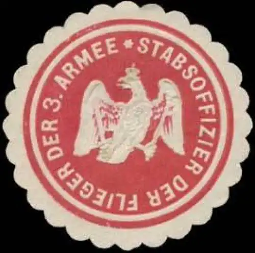 Stabsoffizier der Flieger der 3. Armee