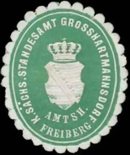 K.SÃ¤chs. Standesamt GroÃhartmannsdorf