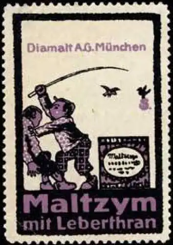 Maltzym mit Leberthran