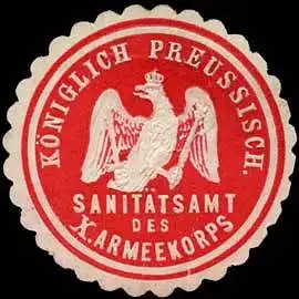 K.Pr. SanitÃ¤tsamt des X. Armeekorps