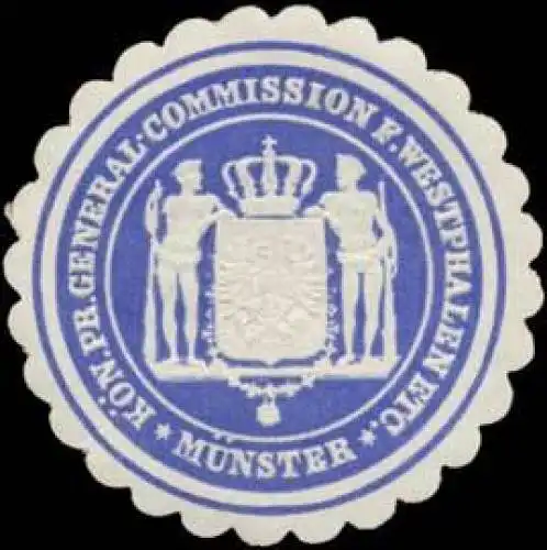 K.Pr. General-Commission fÃ¼r Westfalen etc. MÃ¼nster