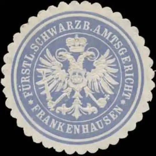 F. Schwarzb. Amtsgericht Frankenhausen