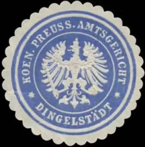 K.Pr. Amtsgericht DingelstÃ¤dt