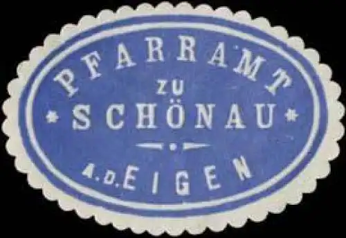 Pfarramt zu SchÃ¶nau a.d. Eigen