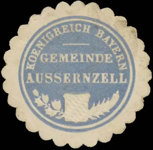 Gemeinde AuÃernzell KÃ¶nigreich Bayern