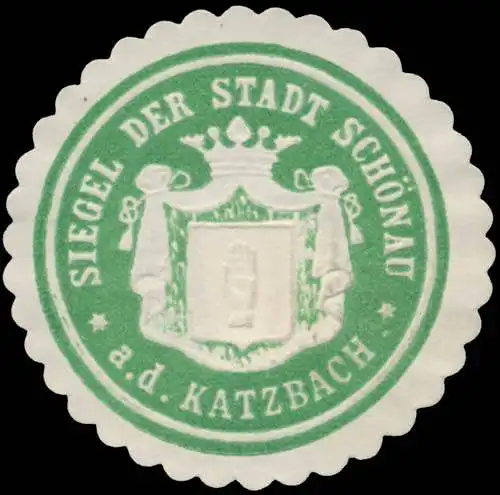 Siegel der Stadt SchÃ¶nau a.d. Katzbach