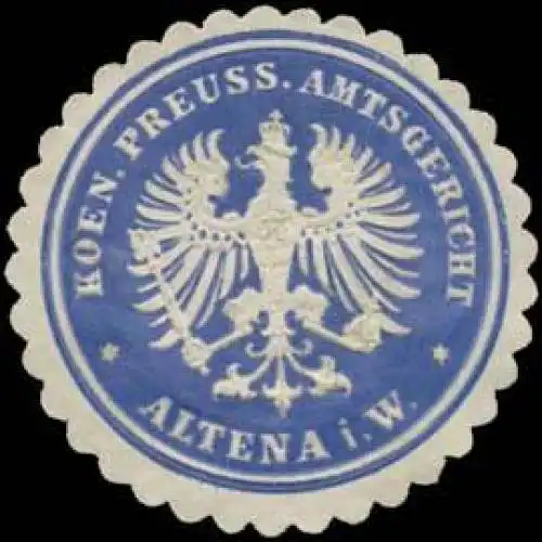 K.Pr. Amtsgericht Altena/W