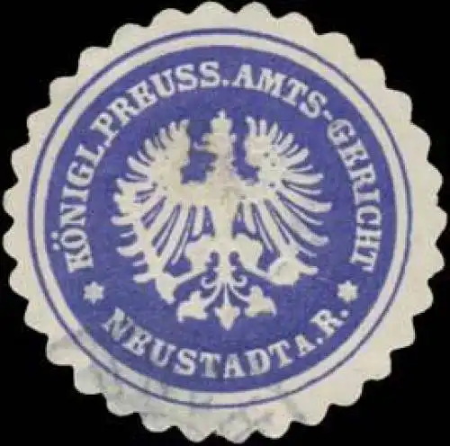 K.Pr. Amts-Gericht Neustadt a.R