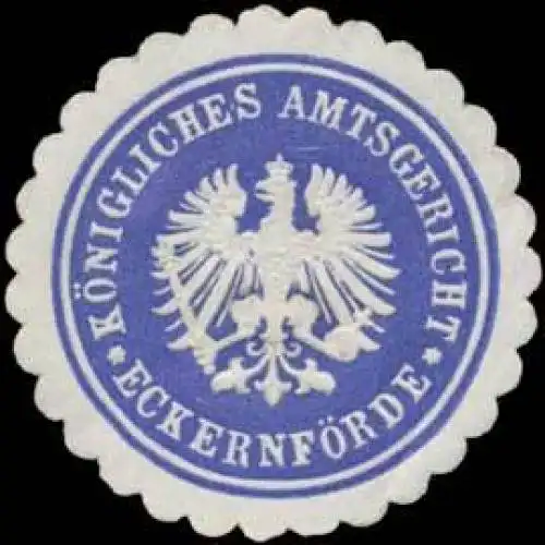 K.Pr. Amtsgericht EckernfÃ¶rde