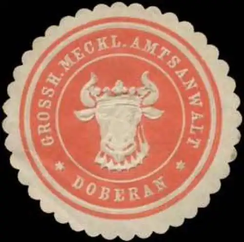 Gr. Meckl. Amtsanwalt Doberan