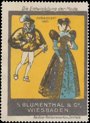 Maria Stuart Mode 1550