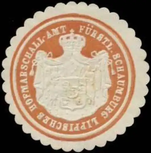 FÃ¼rstl. Schaumburg Lippische Hofmarschall-Amt