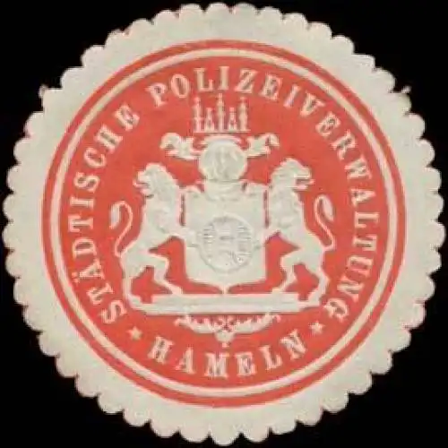 StÃ¤dtische Polizeiverwaltung Hameln