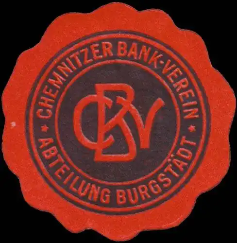 Chemnitzer Bankverein Abtheilung BurgstÃ¤dt
