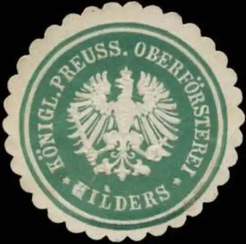 K.Pr. OberfÃ¶rsterei Hilders