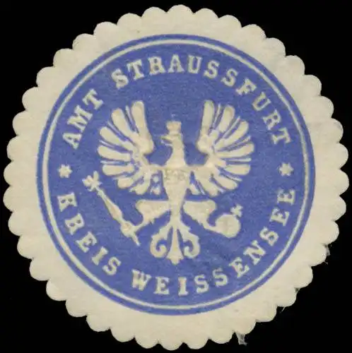 Amt StrauÃfurt Kreis WeiÃensee