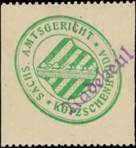 S. Amtsgericht KÃ¶tzschenbroda