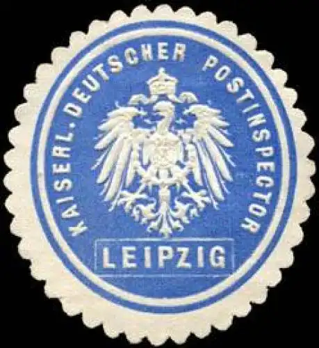 Kaiserlich Deutscher Postinspector Leipzig