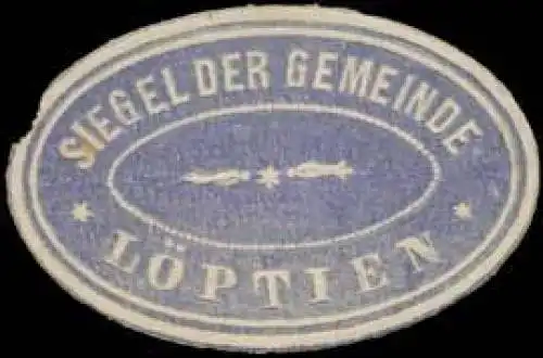 Siegel der Gemeinde LÃ¶ptien