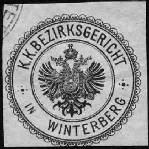 Kaiserlich KÃ¶nigliche Bezirksgericht in Winterberg