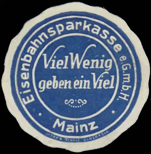 Eisenbahnsparkasse