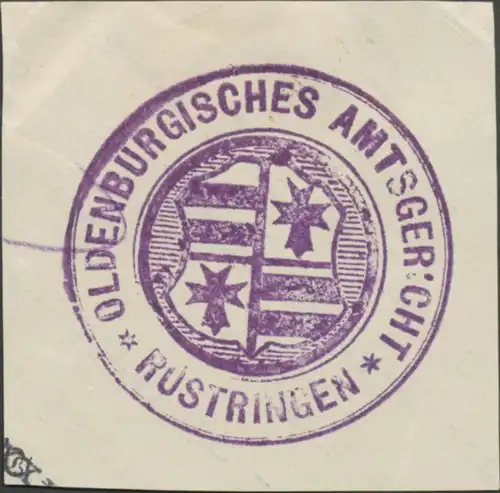 Oldenburgisches Amtsgericht RÃ¼stringen