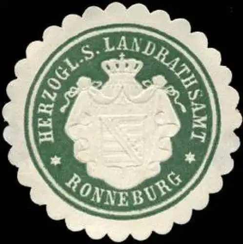 H.SÃ¤chs. Landrathsamt Ronneburg