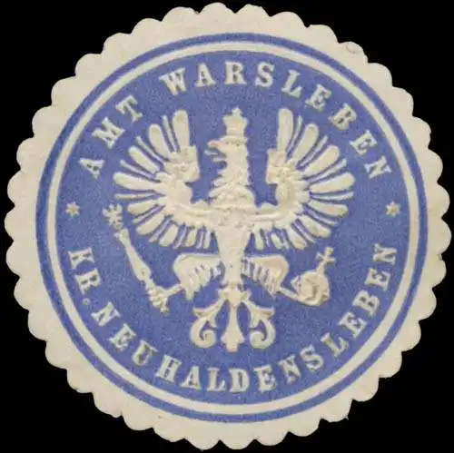 Amt Warsleben Kreis Neuhaldensleben