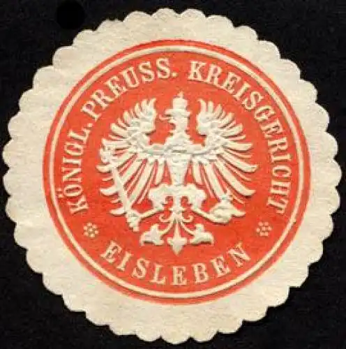 K.Pr. Kreisgericht-Eisleben