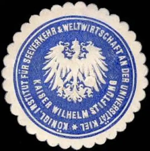 K. Institut fÃ¼r Seeverkehr & Weltwirtschaft an der UniversitÃ¤t Kiel-Kaiser Wilhelm Stiftung