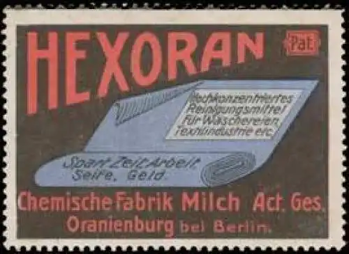 Hexoran Reinigungsmittel fÃ¼r WÃ¤schereien