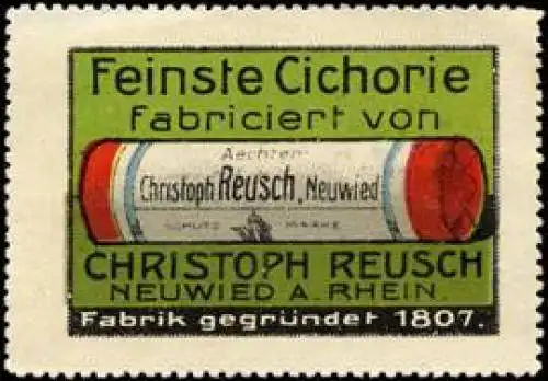 Feinste Cichorie fabriciert von Christoph Reusch