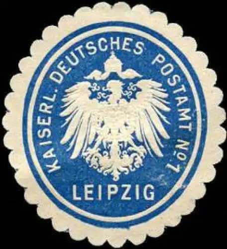 K. Deutsches Postamt No. 1 - Leipzig