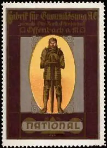 National GummilÃ¶sung Klebstoff