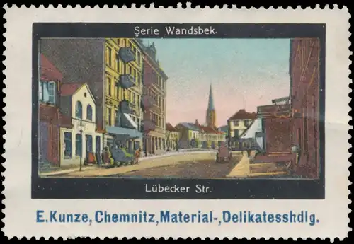 LÃ¼becker StraÃe in Wandsbek
