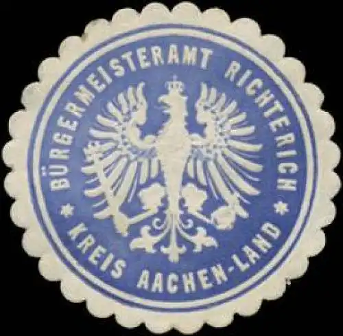 BÃ¼rgermeisteramt Richterich Kreis Aachen-Land
