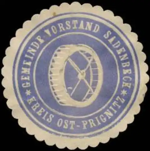 Gemeinde Vorstand Sadenbeck Kreis Ost-Prignitz