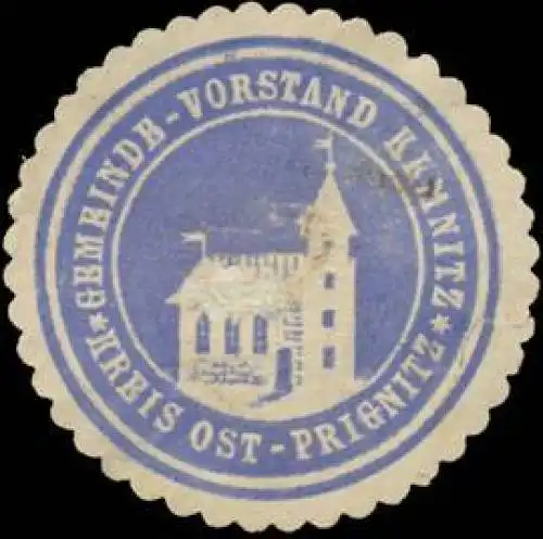 Gemeinde-Vorstand Kemnitz Kreis Ost-Prignitz