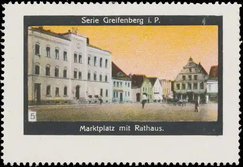 Marktplatz mit Rathaus