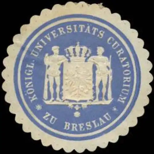 K. UniversitÃ¤ts Curatorium zu Breslau