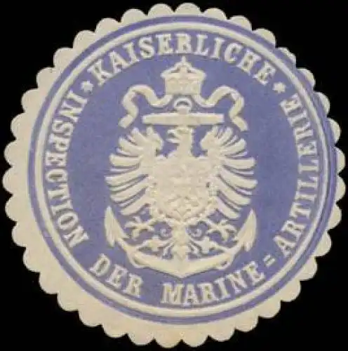 K. Inspection der Marine-Artillerie