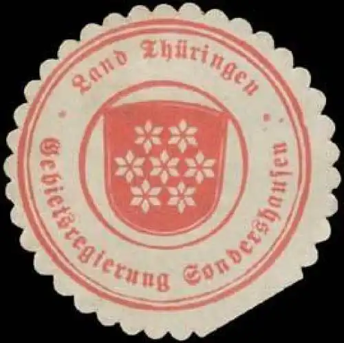 Gebietsregierung Sondershausen Land ThÃ¼ringen