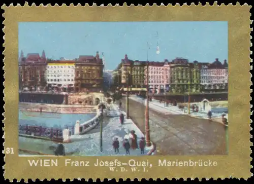 Franz Josefs-Quai, MarienbrÃ¼cke