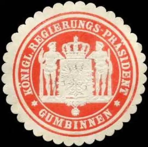 K. Regierungs-PrÃ¤sident - Gumbinnen