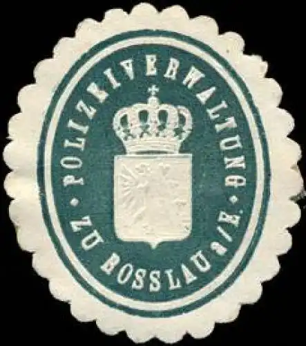 Polizeiverwaltung zu RoÃlau