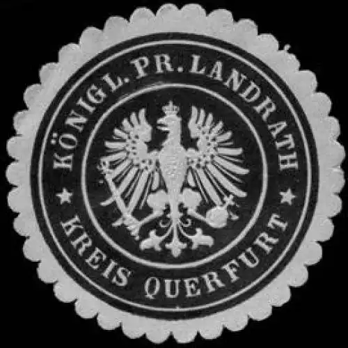 KÃ¶niglich Preussischer Landrath - Kreis Querfurt