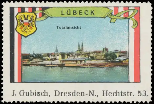 Totalansicht von LÃ¼beck